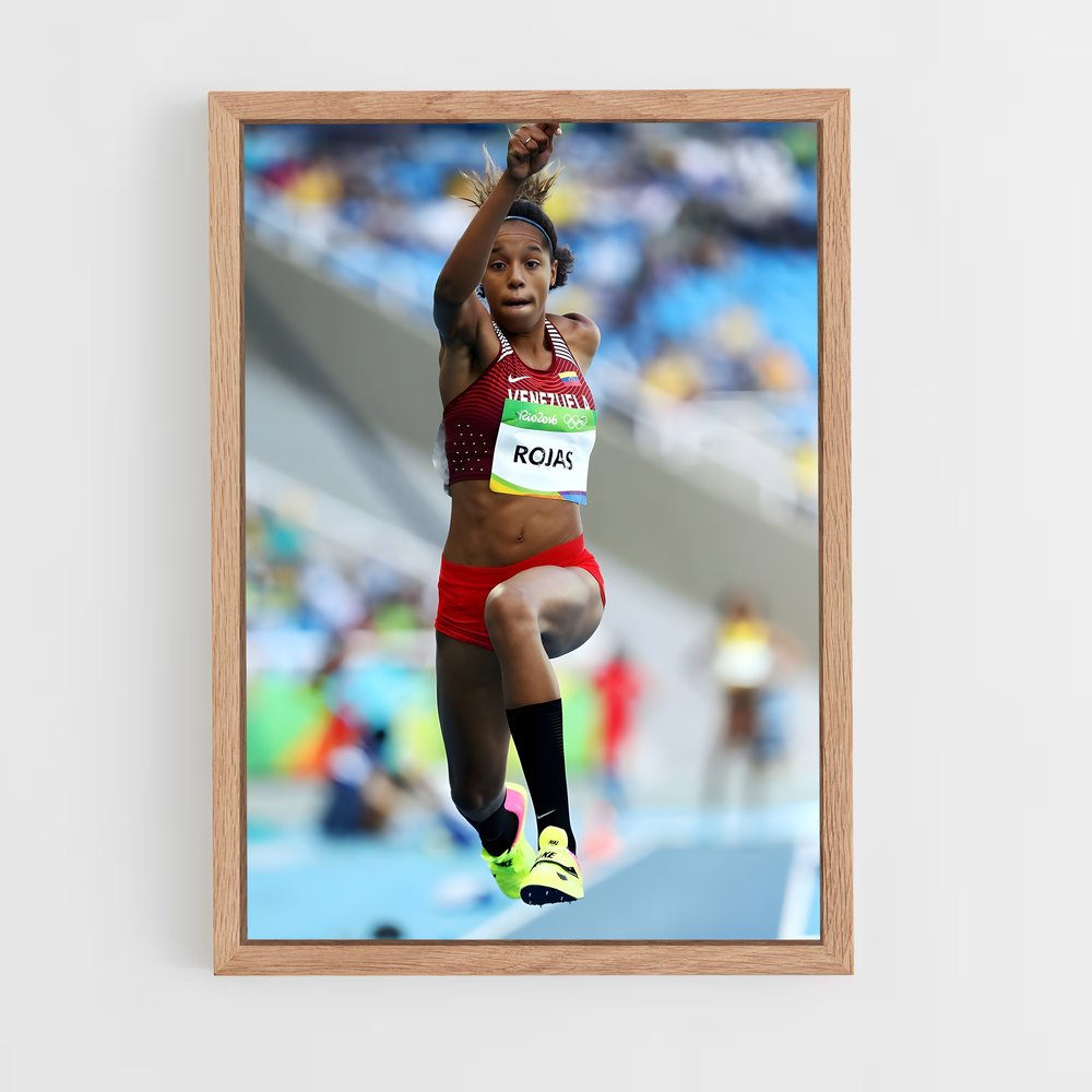 Poster Saut d'Étoile – affiche Athlétisme (vue 4)